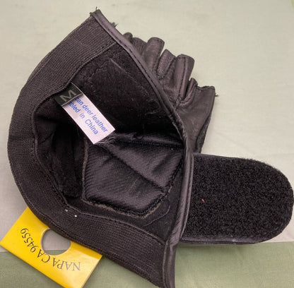NEW GENUINE NAPA GLOVE CO. 525GPM MEDIUM, FINGERLESS DEERSKIN GLOVE