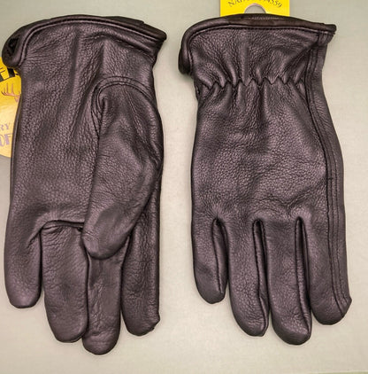 NEW GENUINE NAPA GLOVE CO. 810FLS SMALL DEERSKIN COTTON LINED DRIVER STYLE GLOVE
