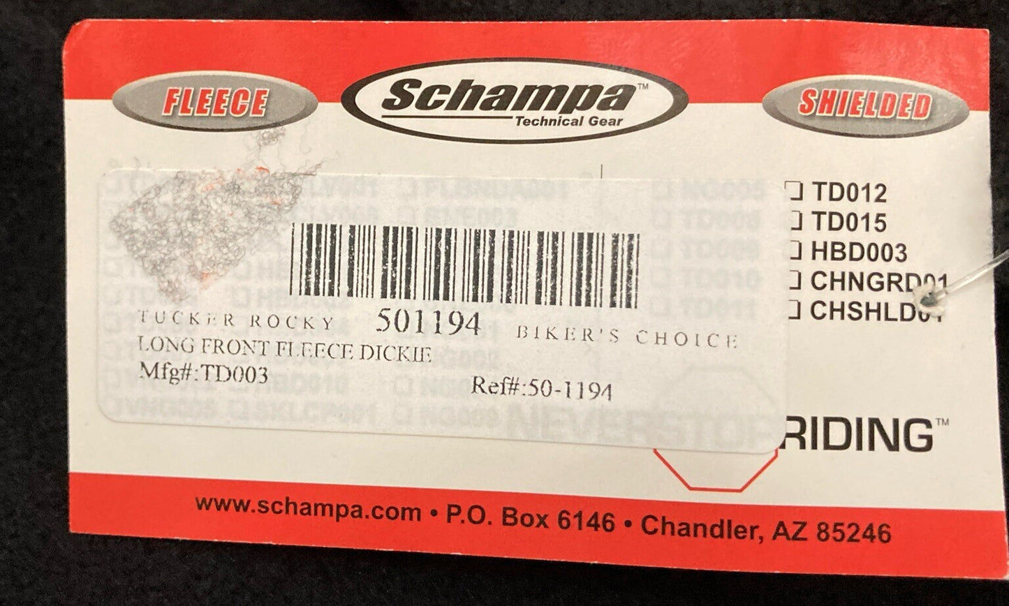 NEW SCHAMPA 501194 FLEECE ORIGINAL DICKIE - LONG FRONT, ONE SIZE FITS MOST