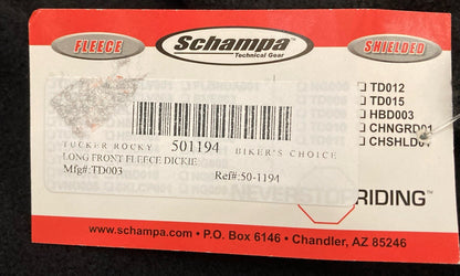 NEW SCHAMPA 501194 FLEECE ORIGINAL DICKIE - LONG FRONT, ONE SIZE FITS MOST