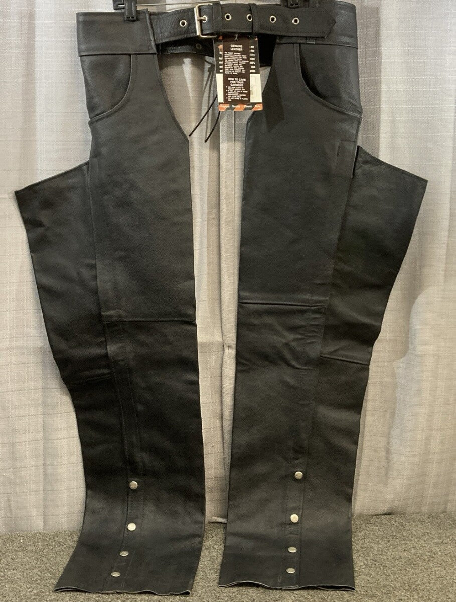 NEW GENUINE INTERSTATE LEATHER 18072WSXL JEAN PKT CHAP XL