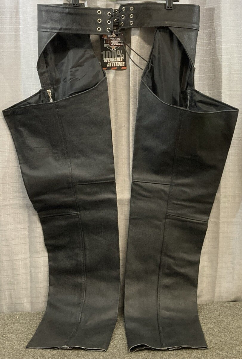 NEW GENUINE INTERSTATE LEATHER 18072WSXL JEAN PKT CHAP XL