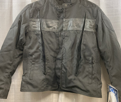 NEW GENUINE FULMER TJ272BLKL TEXTRAK LADY JACKET BLACK WOMAN LARGE