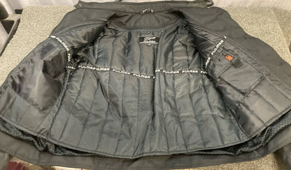 NEW GENUINE FULMER TJ272BLKL TEXTRAK LADY JACKET BLACK WOMAN LARGE