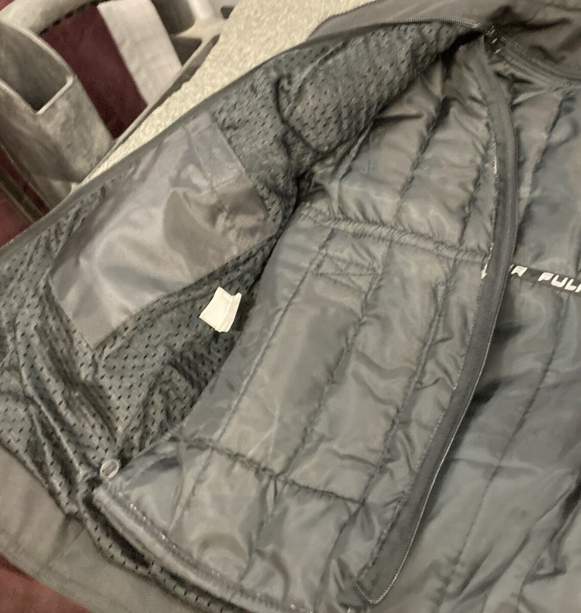 NEW GENUINE FULMER TJ272BLKL TEXTRAK LADY JACKET BLACK WOMAN LARGE