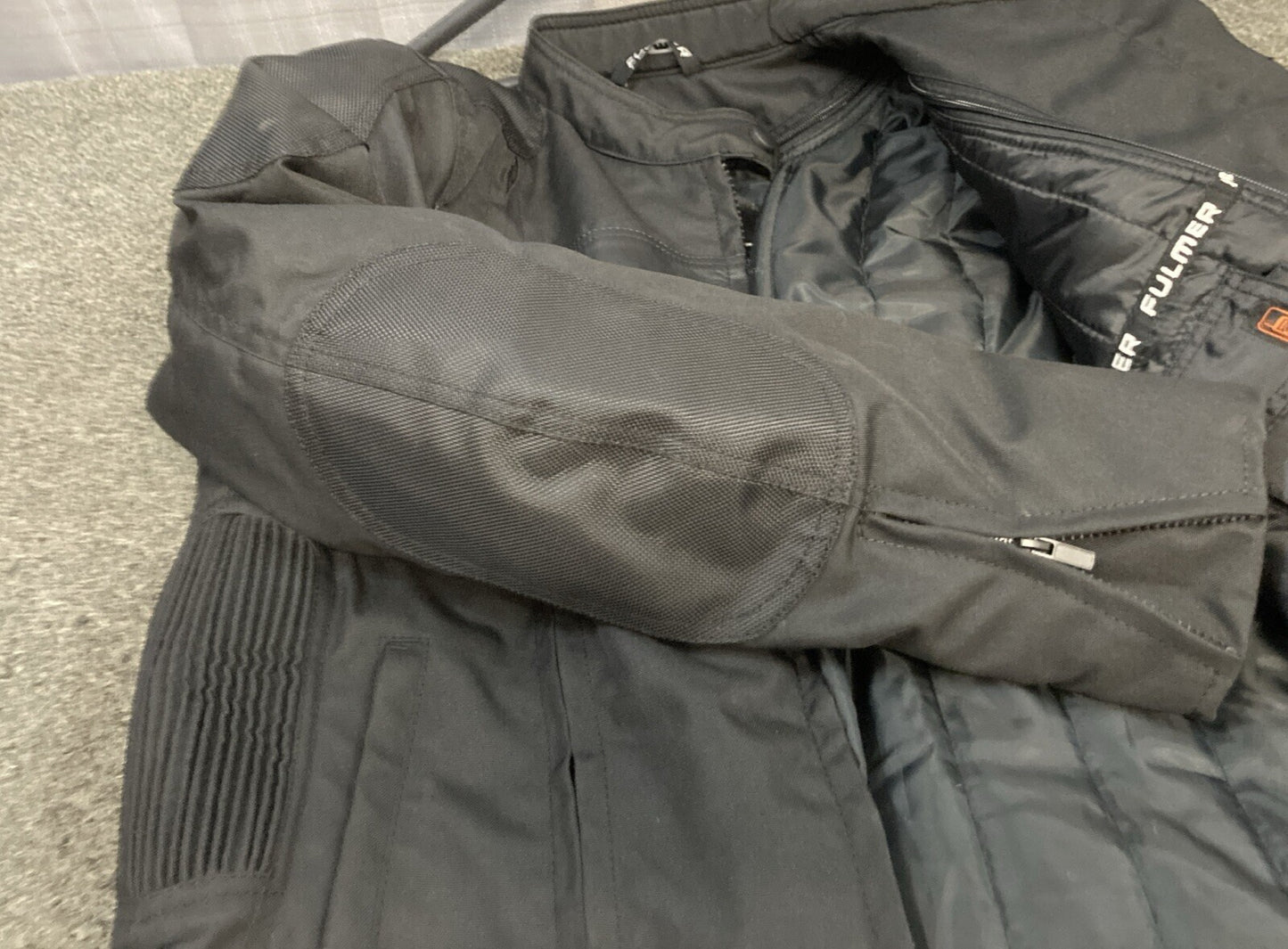 NEW GENUINE FULMER TJ272BLKL TEXTRAK LADY JACKET BLACK WOMAN LARGE