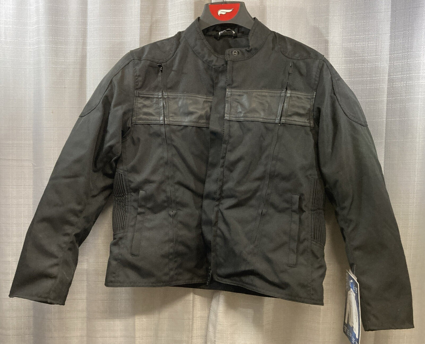 NEW GENUINE FULMER TJ272BLKL TEXTRAK LADY JACKET BLACK WOMAN LARGE