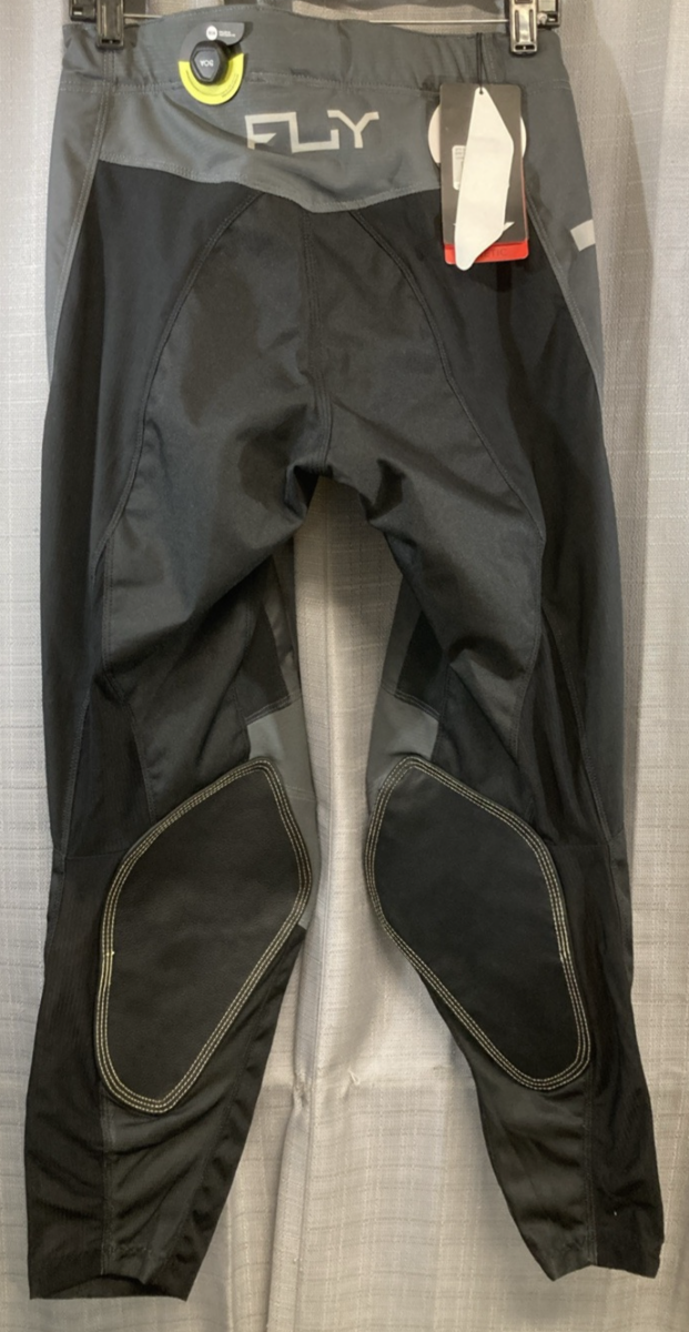 NEW GENUINE FLY RACING 377-53030 KINETIC RELOAD PANTS CHAR/BLK/IRIDIUM SZ30