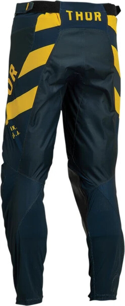 NEW GENUINE THOR 2901-9974 Pulse Vapor Pants Midnight/Lemon SZ 32