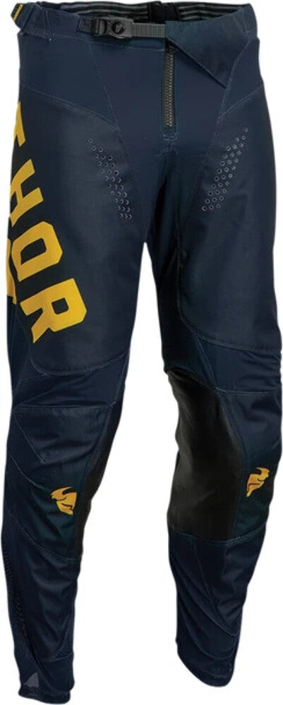 NEW GENUINE THOR 2901-9974 Pulse Vapor Pants Midnight/Lemon SZ 32