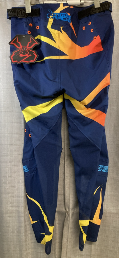 NEW GENUINE MOOSE RACING 2901-9266 Agroid Pants Navy/Orange SZ 32