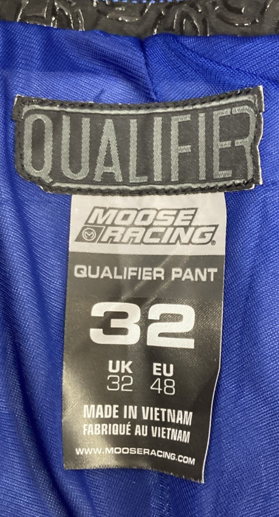 NEW GENUINE MOOSE RACING 2901-9109 Qualifier Pants Red/White/Blue  SZ 32