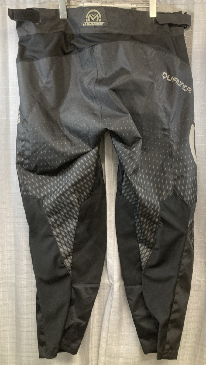 NEW GENUINE MOOSE RACING 2901-9086 Qualifier Pants Black/Gray SZ 42