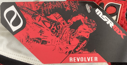 NEW GENUINE MSR MX 346894 Revolver Pants Black/Red/White Youth SZ 16