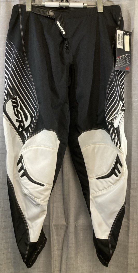 NEW GENUINE MSR MX 351751 Axxis Pants Black/White SZ 36