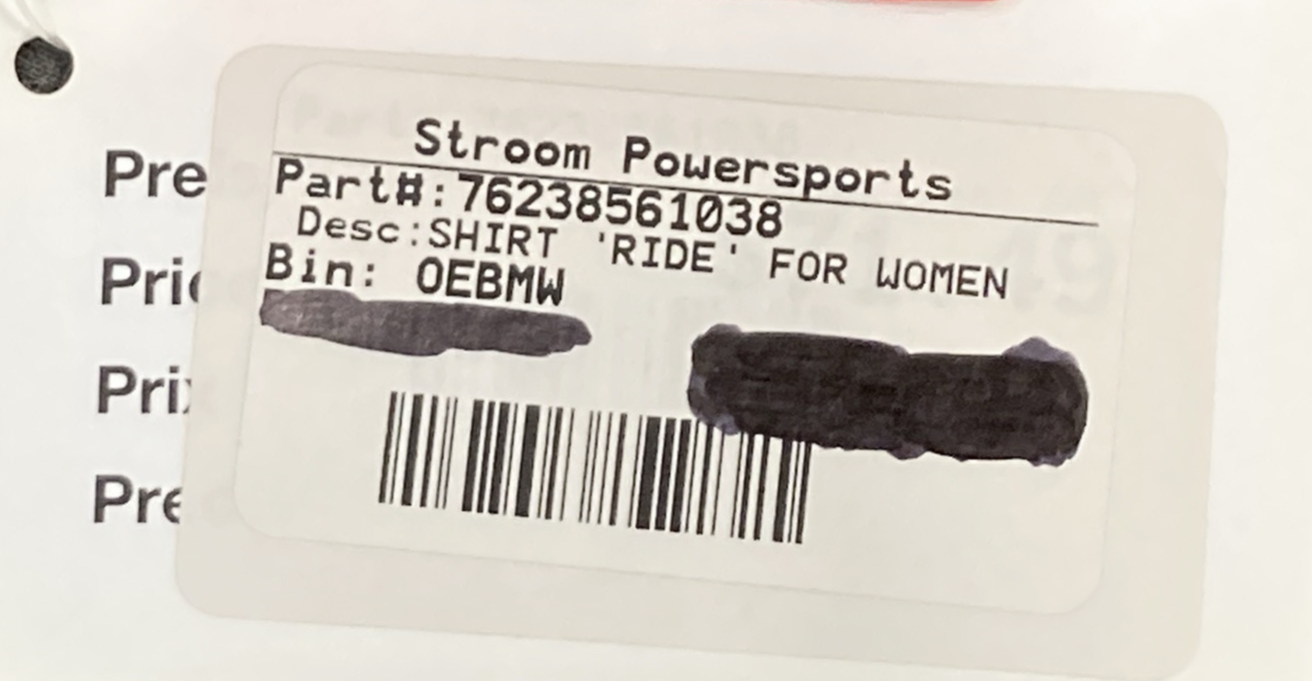 NEW GENUINE BMW MOTORRAD 76 23 8 561 038  RIDE LONG SLEEVE SHIRT GRAY WOMENS LG