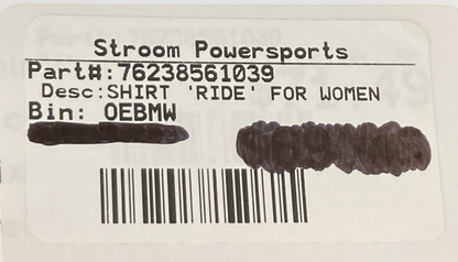 NEW GENUINE BMW MOTORRAD 76 23 8 561 039  RIDE LONG SLEEVE SHIRT GRAY WOMENS XL