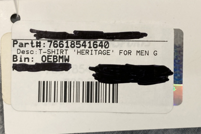 NEW GENUINE BMW MOTORRAD 76 61 8 541 640 HERITAGE T-SHIRT GRAY MENS SMALL