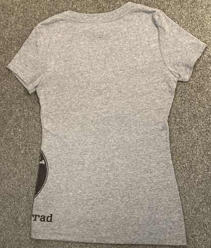 NEW GENUINE BMW MOTORRAD 72 60 2 473 204 VINTAGE T-SHIRT GRAY WOMENS SMALL