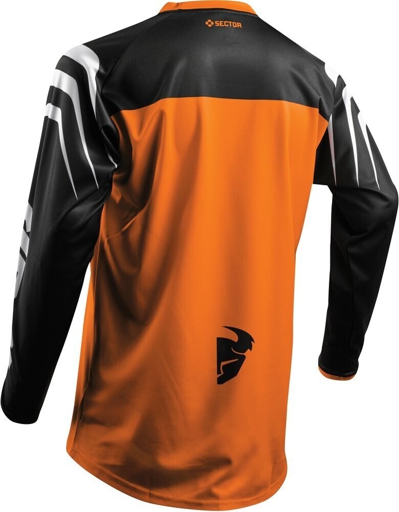 NEW GENUINE THOR 2912-1564 Sector Zones MX Jersey ORANGE/BLACK Youth LG