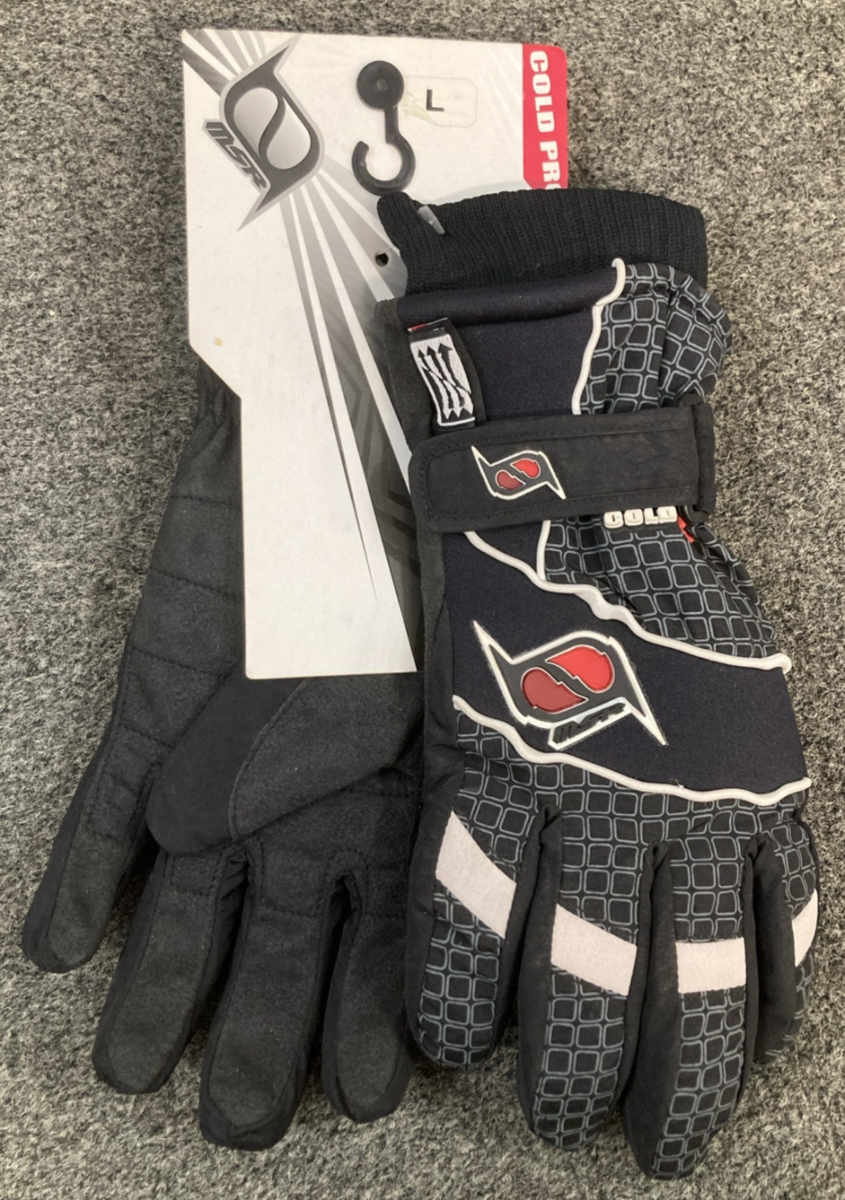 NEW GENUINE MSR 32-9985 GLOVES COLD PRO BLACK LARGE