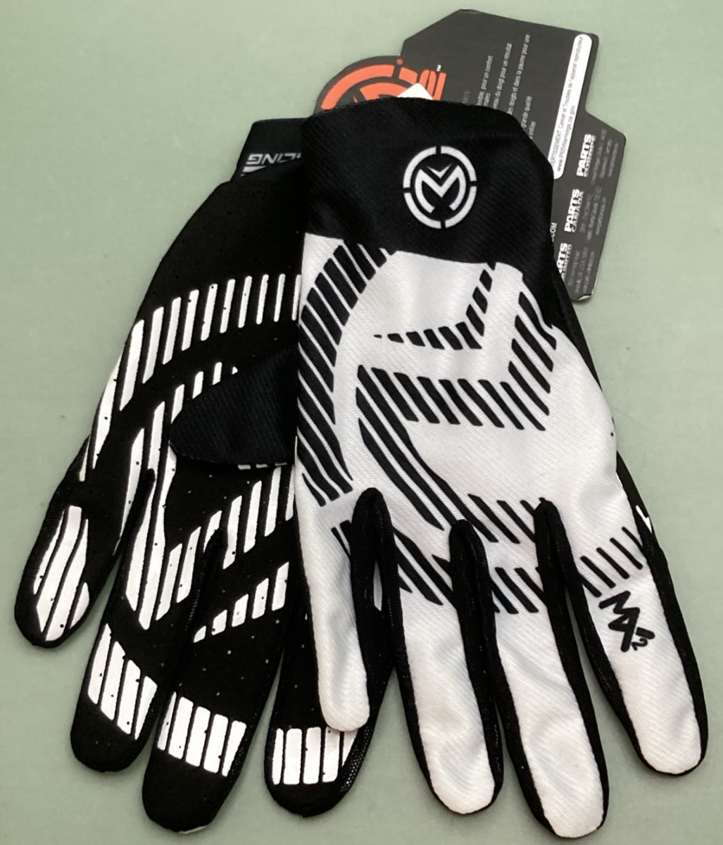 NEW GENUINE MOOSE RACING 3330-7020 MX2 Gloves WHITE 2XL (SZ 11)