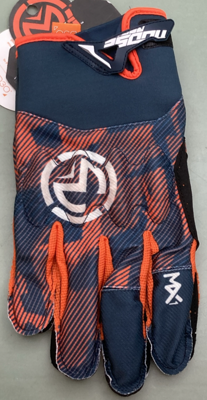 NEW GENUINE MOOSE RACING 3330-7069 MX1 Gloves GRAY/ORANGE 2XL