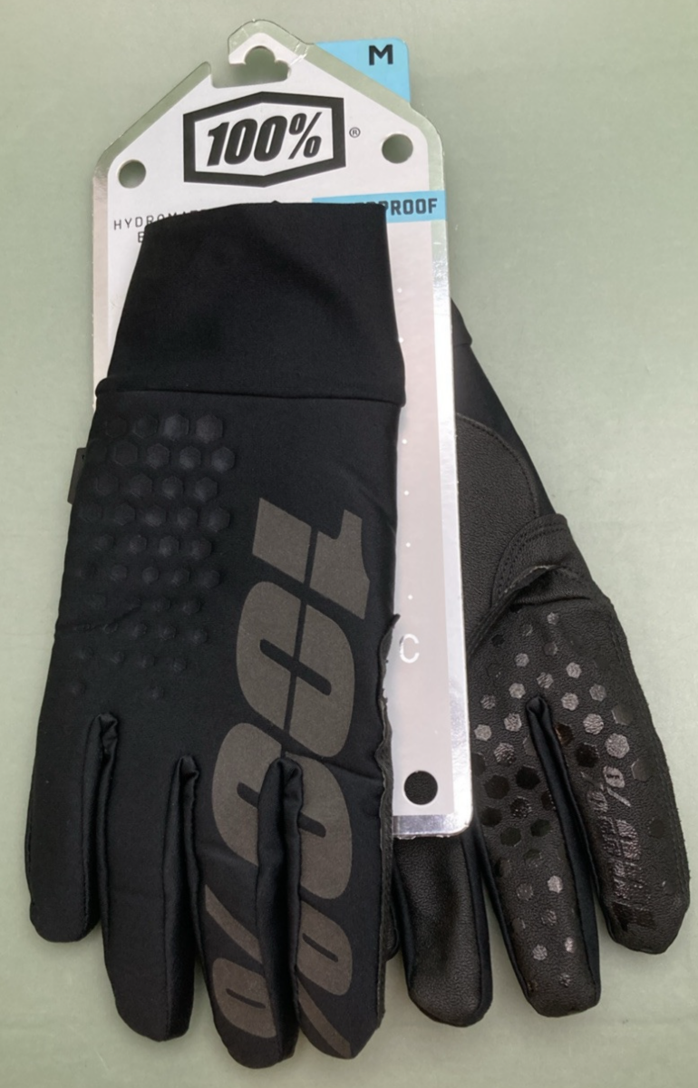 NEW GENUINE HYDROMATIC 10010-001-11 GLOVES BRISKER BLACK MENS MEDIUM