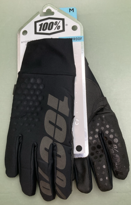 NEW GENUINE HYDROMATIC 10010-001-11 GLOVES BRISKER BLACK MENS MEDIUM