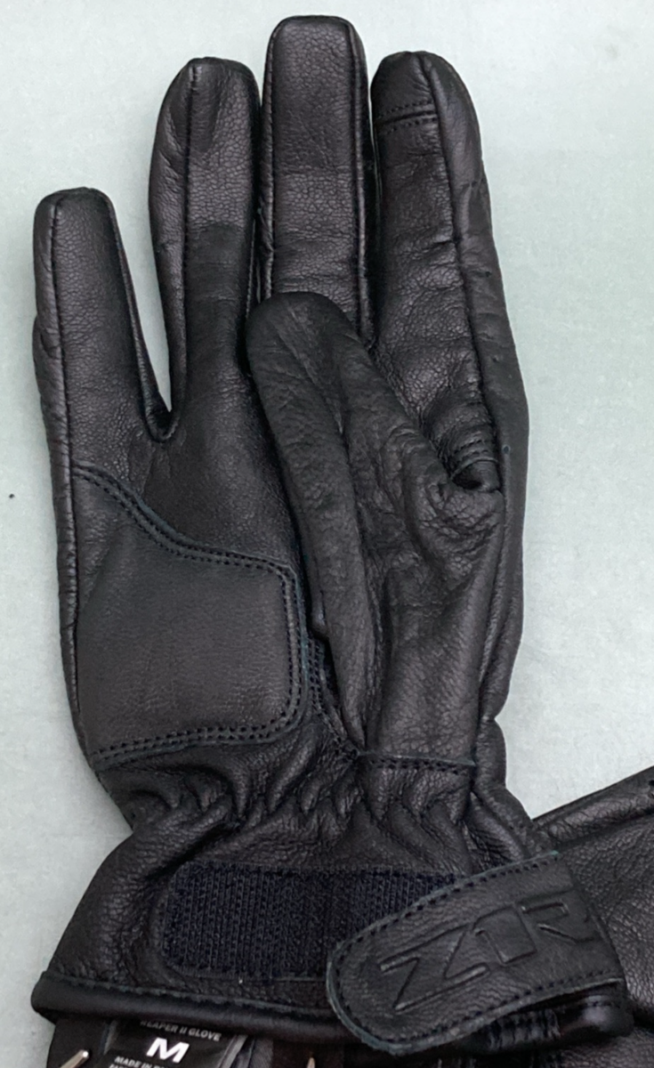 NEW GENUINE Z1R 3301-3652 GLOVES REAPER 2 BLACK LEATHER MENS 3XL SZ 12