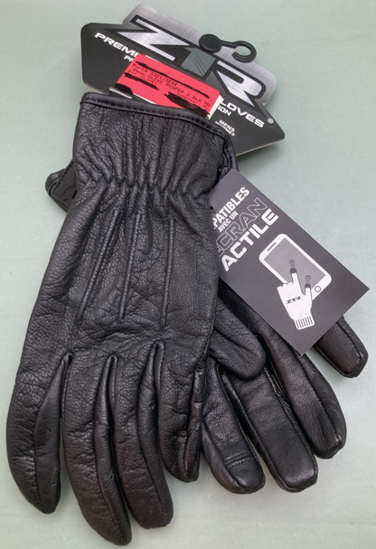 NEW GENUINE Z1R 3301-3652 GLOVES REAPER 2 BLACK LEATHER MENS 3XL SZ 12