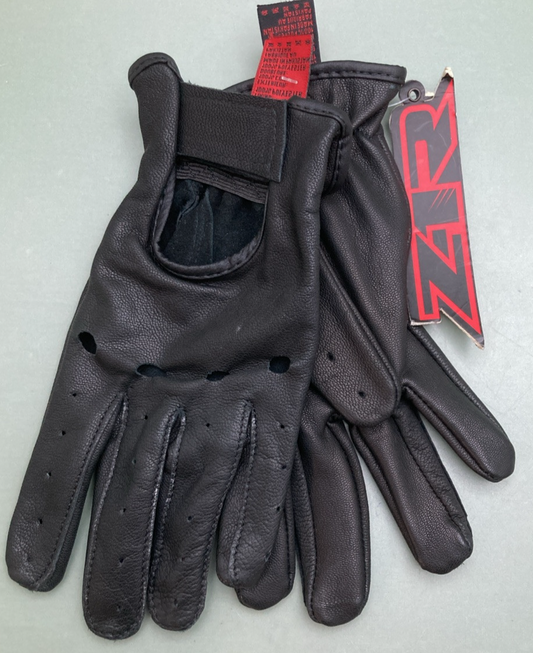 NEW GENUINE Z1R 3301-2612 GLOVES 243 BLACK LEATHER MENS SMALL