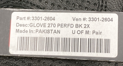 NEW GENUINE Z1R 3301-2604 GLOVES 270 PERFORATED MENS 2XL