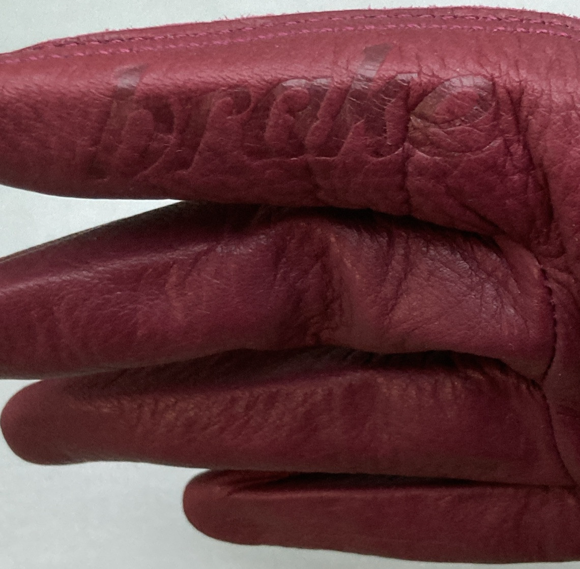NEW GENUINE HIGHWAY 21 489-00295X GLOVES LOUIE OXBLOOD LEATHER MENS 5XL
