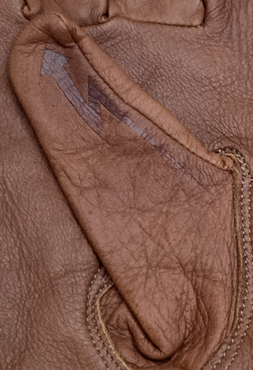 NEW GENUINE HIGHWAY 21 489-00285X GLOVES LOUIE BROWN LEATHER MENS 5XL