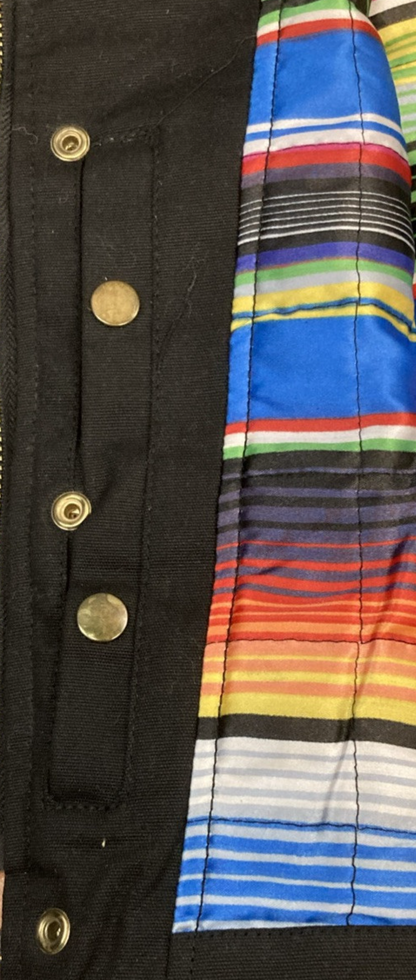 NEW GENUINE CORTECH 8106-0105-04 BANDITO VEST BOULEVARD BLACK MENS SMALL