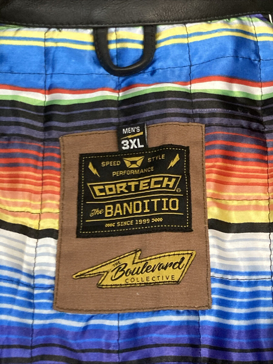 NEW GENUINE CORTECH 8106-0114-09 BANDITO VEST BOULEVARD BROWN MENS 3XL