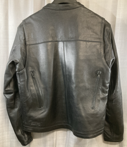 NEW GENUINE Z1R 2810-3482 Munition Leather Jacket Black Leather Mens Medium