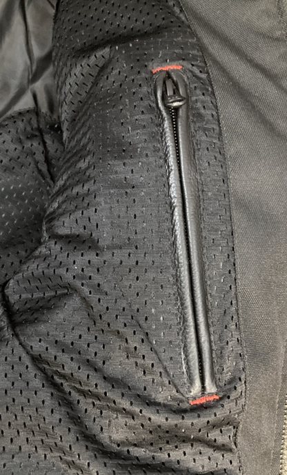 NEW GENUINE Z1R 2810-3482 Munition Leather Jacket Black Leather Mens Medium