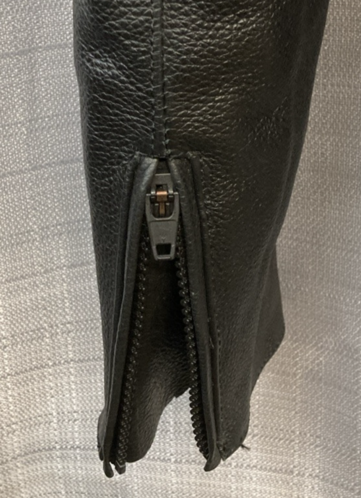 NEW GENUINE Z1R 2813-0779 Forge Leather Jacket Black Leather Women's Medium