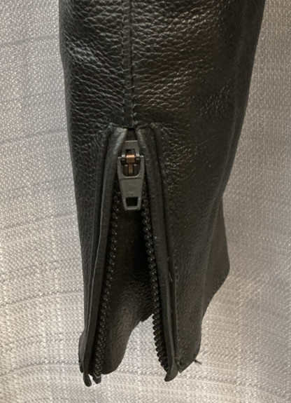 NEW GENUINE Z1R 2813-0779 Forge Leather Jacket Black Leather Women's Medium