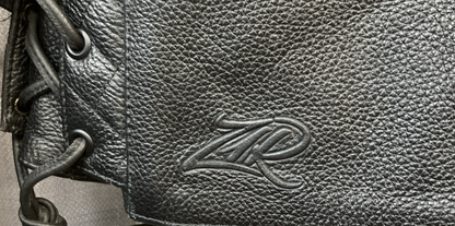 NEW GENUINE Z1R 2813-0779 Forge Leather Jacket Black Leather Women's Medium