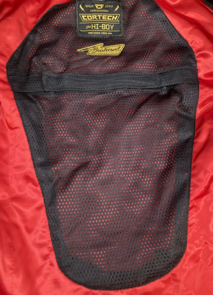 NEW GENUINE CORTECH 8100-2007-06 Hi-Boy Armored Jacket GRAY/BLACK MENS LG