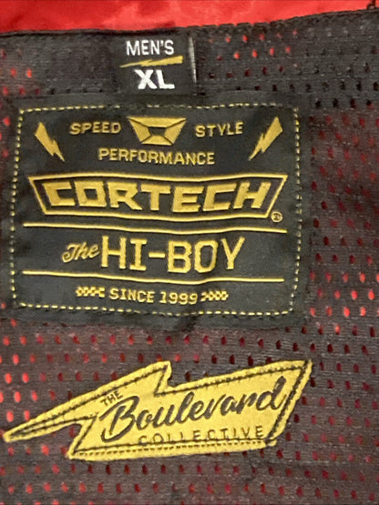 NEW GENUINE CORTECH 8100-2007-07 Hi-Boy Armored Jacket GRAY/BLACK MENS XL