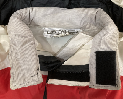 NEW GENUINE FIELDSHEER 340 STRADA RAIN SUIT BLACK/RED/WHITE MENS XL