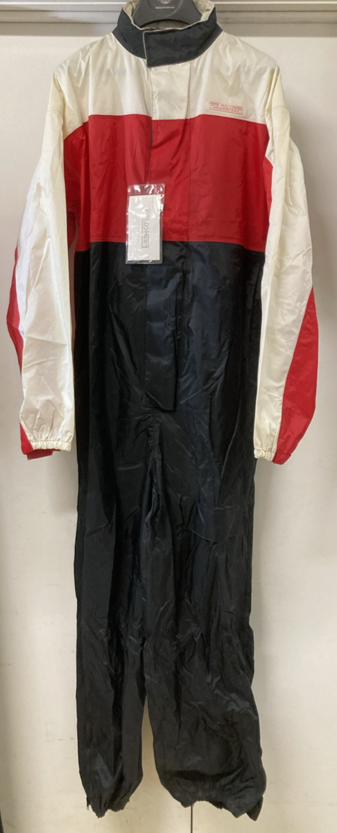 NEW GENUINE FIELDSHEER 340 STRADA RAIN SUIT BLACK/RED/WHITE MENS XL