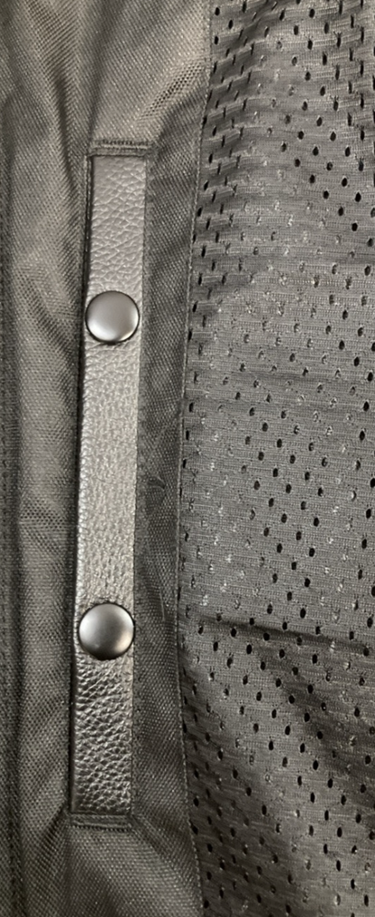 NEW GENUINE Z1R 2831-0066 Stella Scorch Riding Vest Black Leather Women's Medium