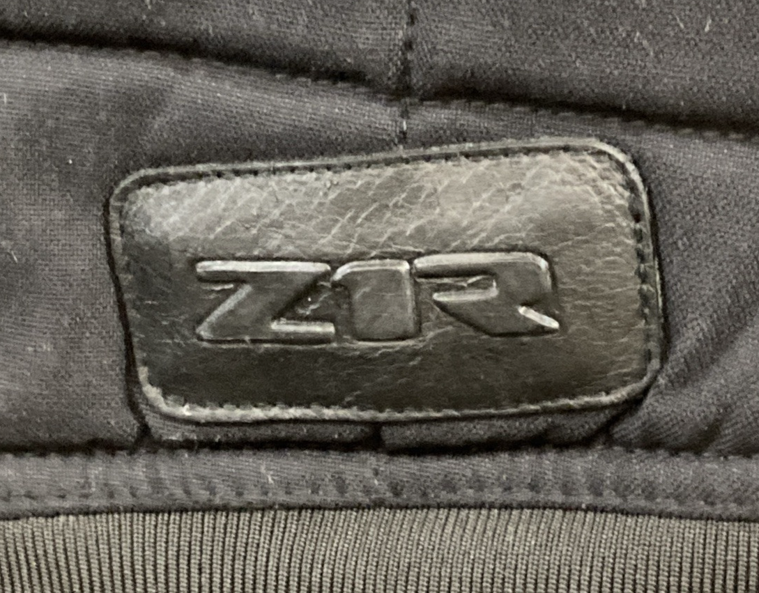 NEW GENUINE Z1R 2830-0584 Nufrat Vest BLACK LEATHER/CANVAS MENS X-LARGE