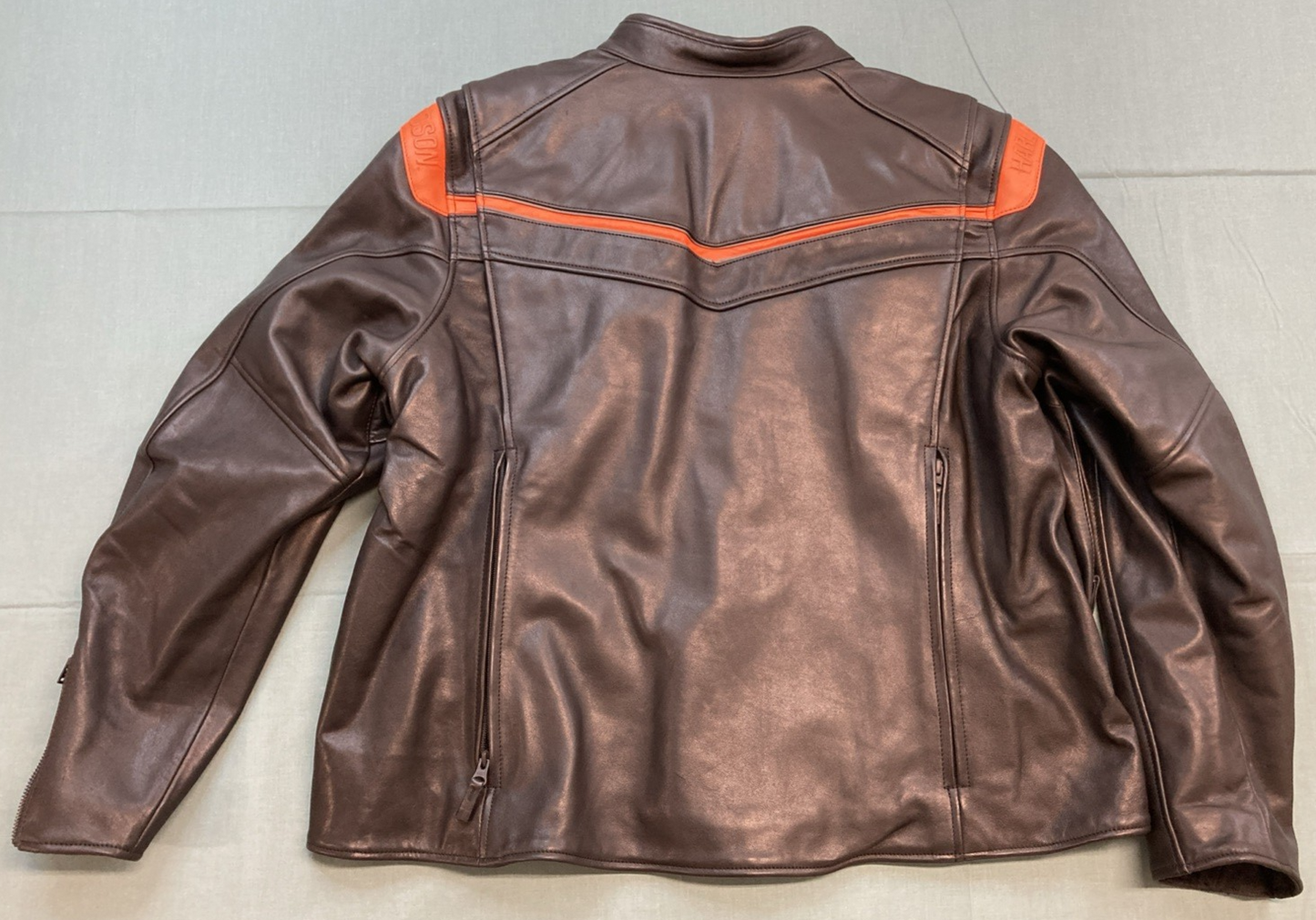 NEW GENUINE HARLEY DAVIDSON 98017-24VW Triple Vent System 2.0 Leather Riding Jac