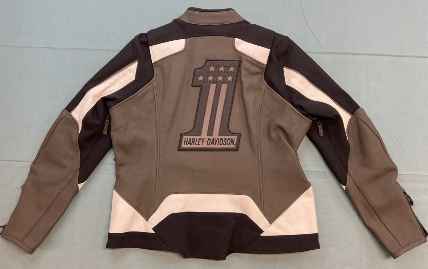 NEW GENUINE HARLEY DAVIDSON 98011-24VW/000M Ace Mixed Leather Riding Jacket